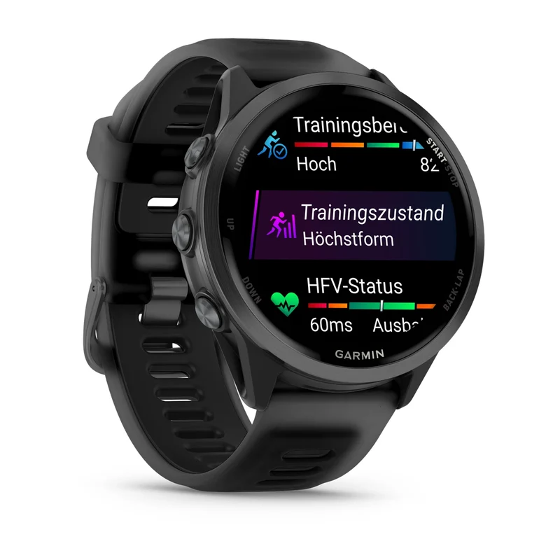 Garmin Forerunner 570 - 47mm Schwarz/Schiefergrau Aluminium