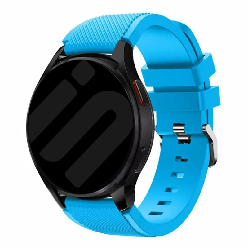 Coros Pace 4 Pro Twill Silikonarmband (Hellblau)