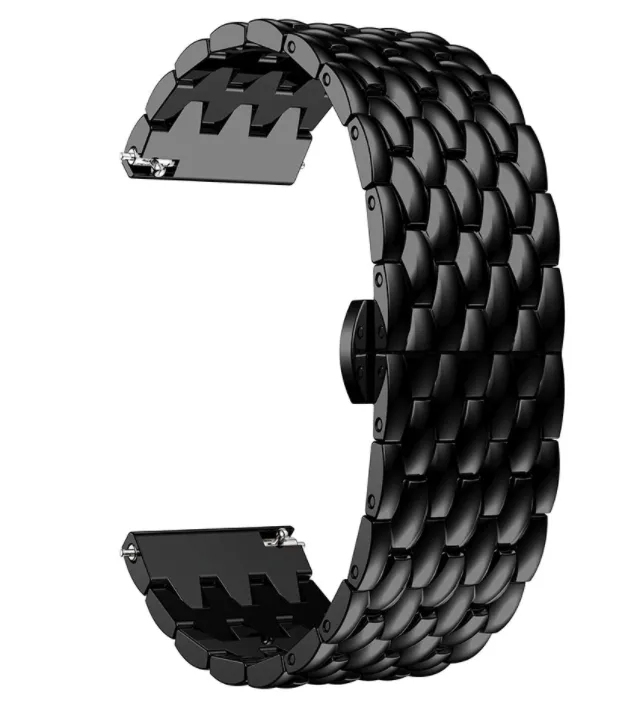 Suunto Run 2 Drachen Stahlarmband (Schwarz)