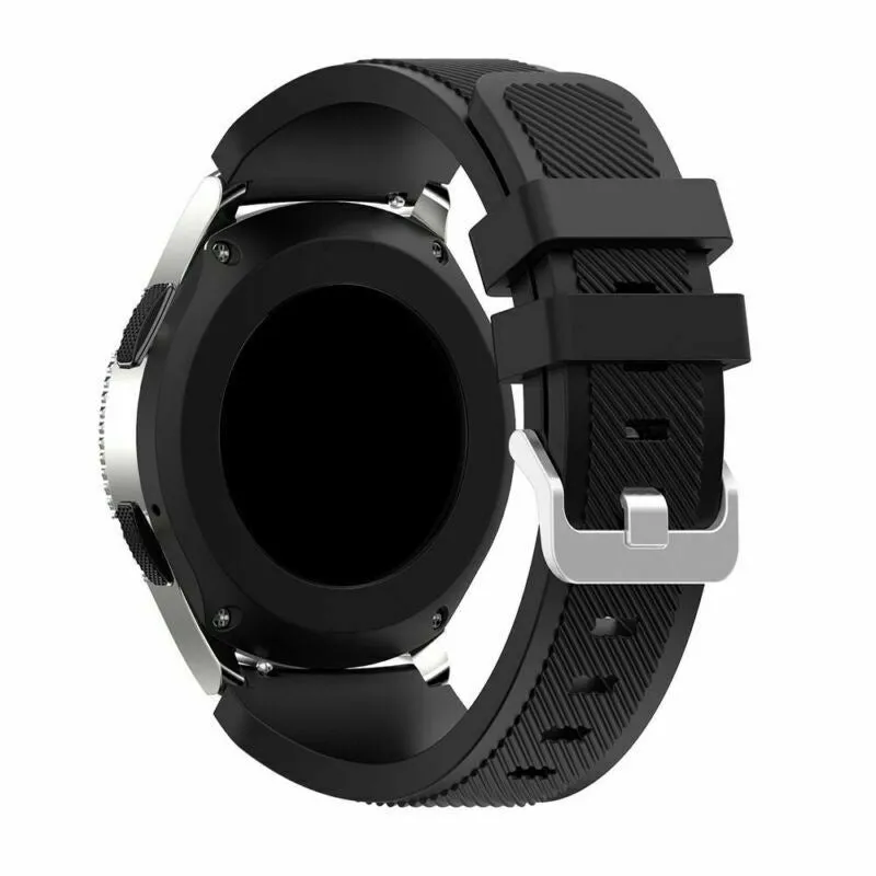 Coros Pace 4 Pro Twill Silikonarmband (Schwarz)