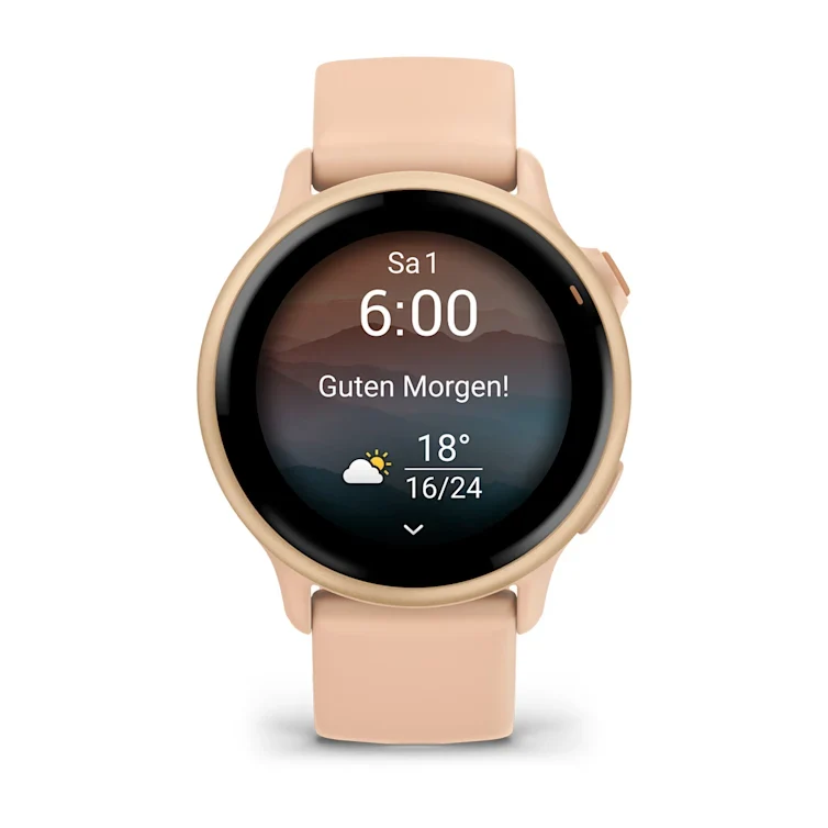 Garmin Vivoactive 6, Pink Dawn/Pink Dawn Metallic