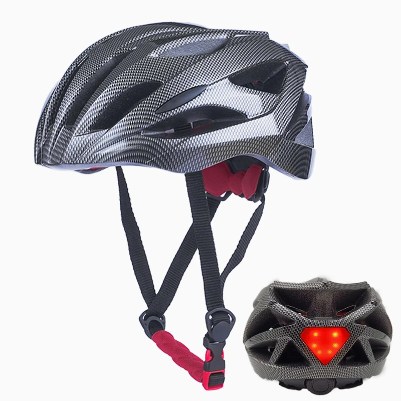 Fahrradhelm mit Led-Rücklicht und Optimaler Belüftung Karnz
