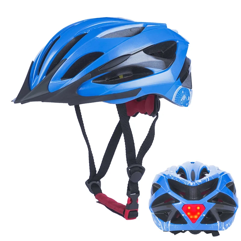 Fahrradhelm mit Led-Rücklicht und Optimaler Belüftung Karnz