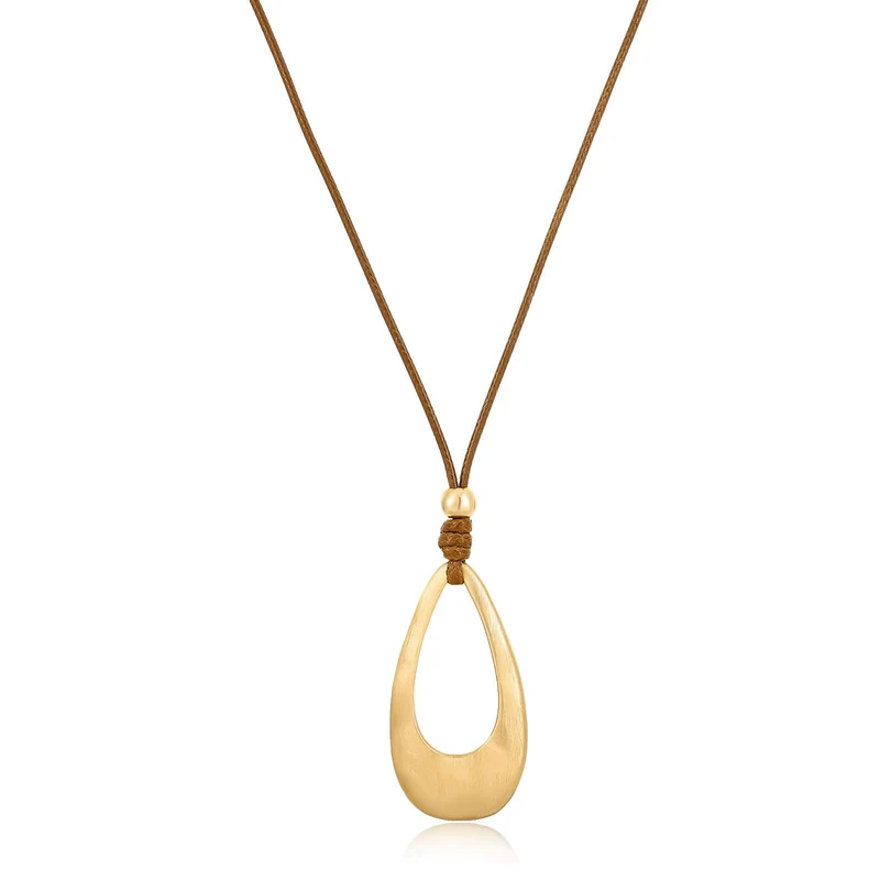 Modern minimalist Anhänger Halskette Karnz