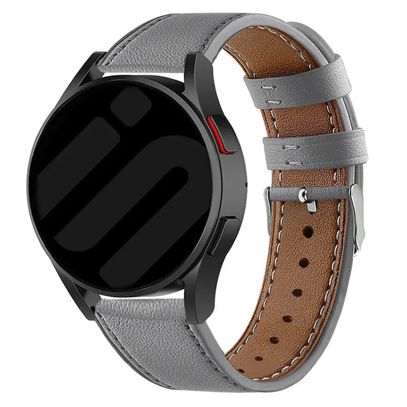 Suunto Run 2 Modernes Lederarmband (Grau)