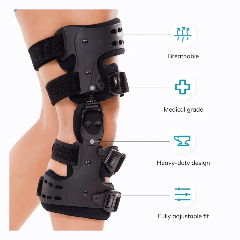 Osteoarthritis Relief Kniebandage | Mediale und laterale OA Unterstützung für Knorpel-auf-Knorpel Arthritis Schmerzen