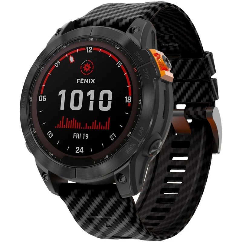 Mega Bequem Garmin Smartwatch Silikon Universell Armband