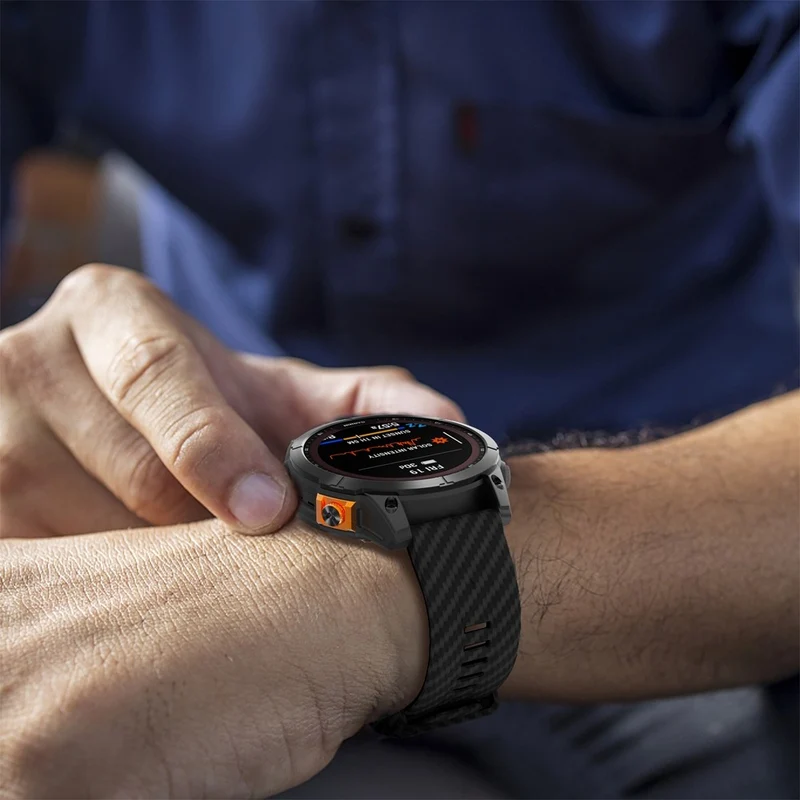 Mega Bequem Garmin Smartwatch Silikon Universell Armband