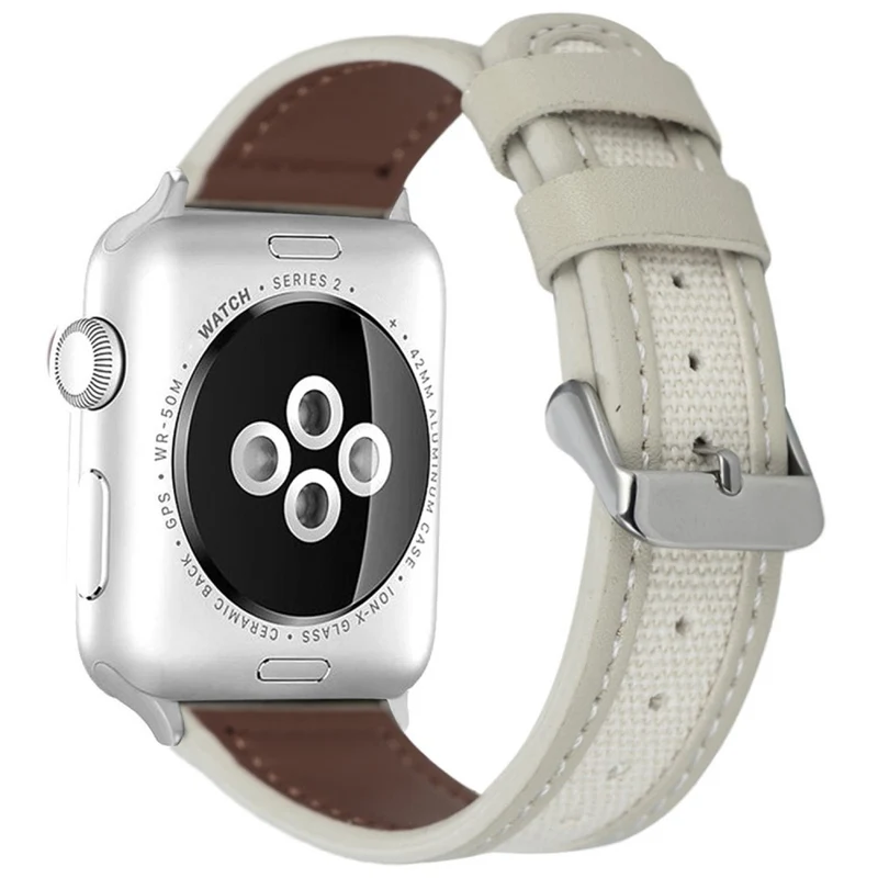 Bemerkenswert Reizvoll Apple Smartwatch Kunstleder Universell Armband