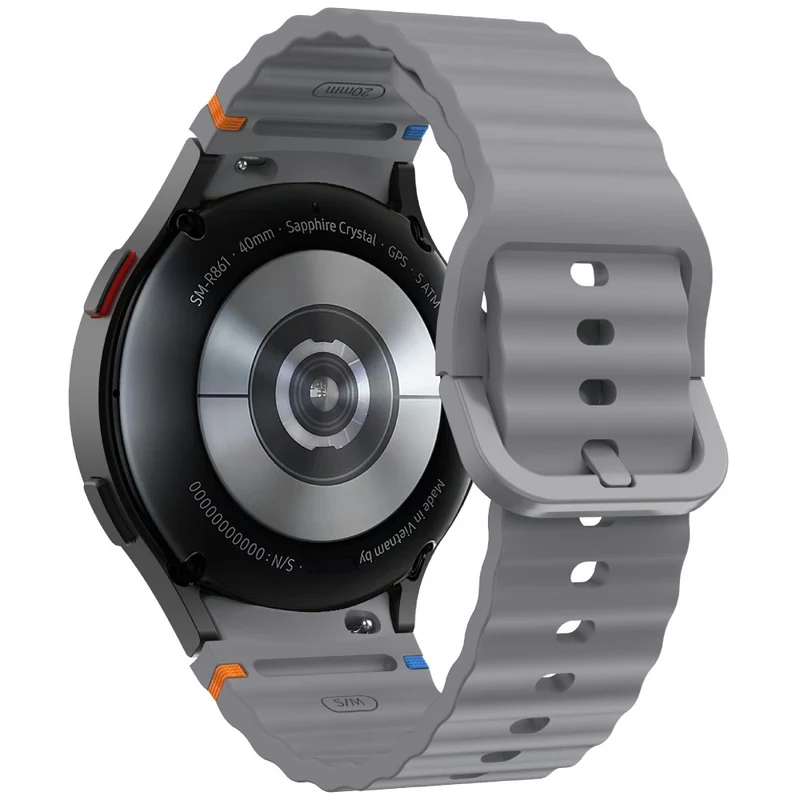 Wirklich Angenehm Samsung Smartwatch Silikon Universell Armband