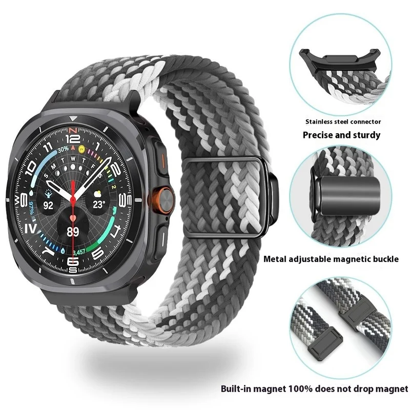 Absolut Bequem Samsung Galaxy Watch Ultra 47mm Nylon Armband