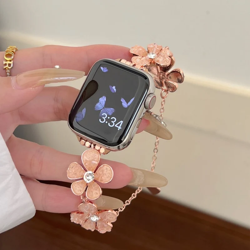 Unglaublich Ordentlich Apple Smartwatch Metall Universell Armband