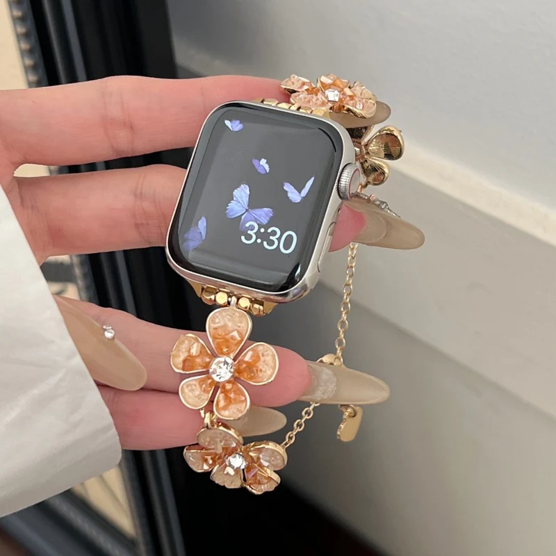 Absolut Niedlich Apple Smartwatch Metall Universell Armband