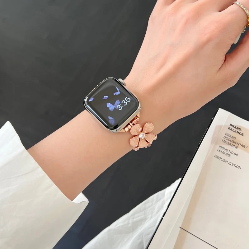Absolut Niedlich Apple Smartwatch Metall Universell Armband