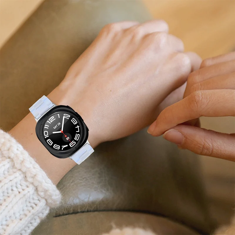 Sehr Robust Samsung Galaxy Watch Ultra 47mm Plastik Armband