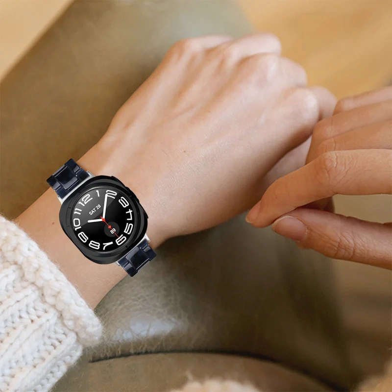 Sehr Robust Samsung Galaxy Watch Ultra 47mm Plastik Armband