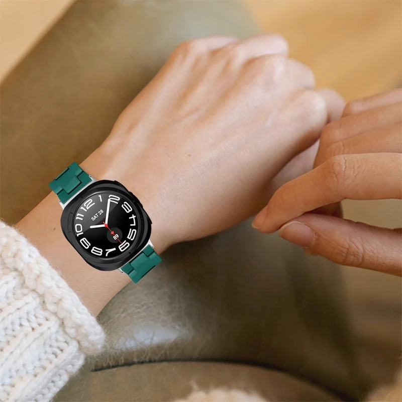 Sehr Robust Samsung Galaxy Watch Ultra 47mm Plastik Armband