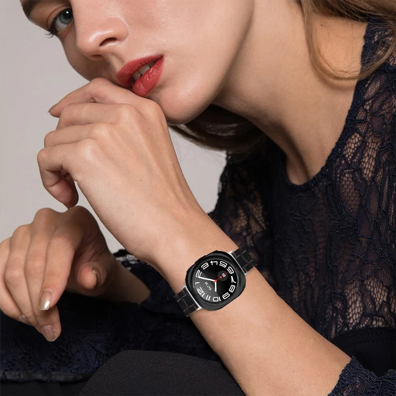 Sehr Robust Samsung Galaxy Watch Ultra 47mm Plastik Armband
