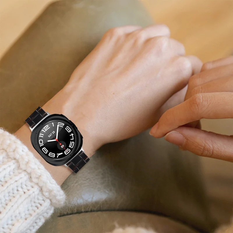 Sehr Robust Samsung Galaxy Watch Ultra 47mm Plastik Armband