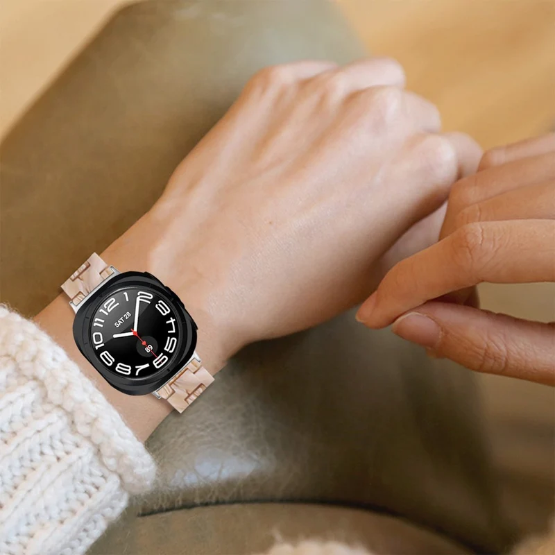 Sehr Robust Samsung Galaxy Watch Ultra 47mm Plastik Armband