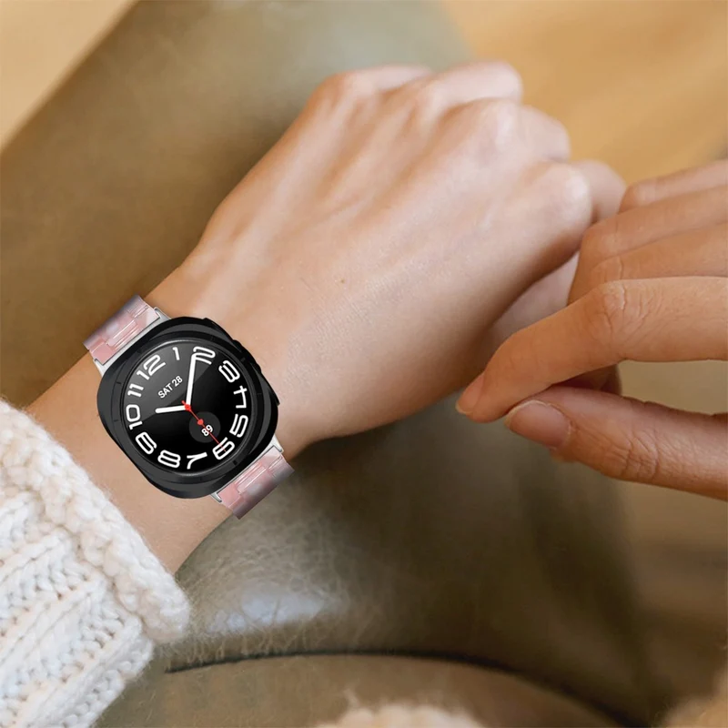 Sehr Robust Samsung Galaxy Watch Ultra 47mm Plastik Armband