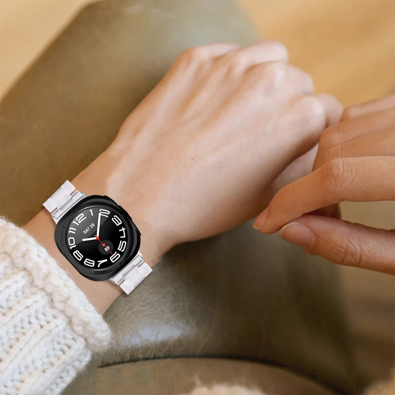 Sehr Robust Samsung Galaxy Watch Ultra 47mm Plastik Armband