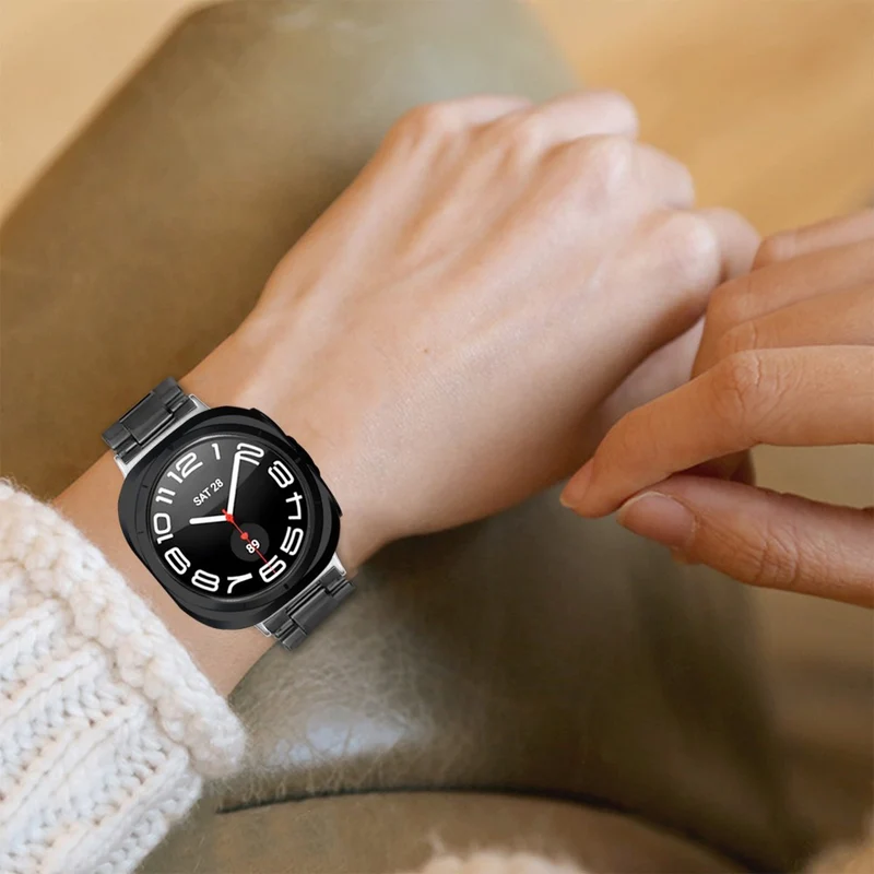 Sehr Robust Samsung Galaxy Watch Ultra 47mm Plastik Armband