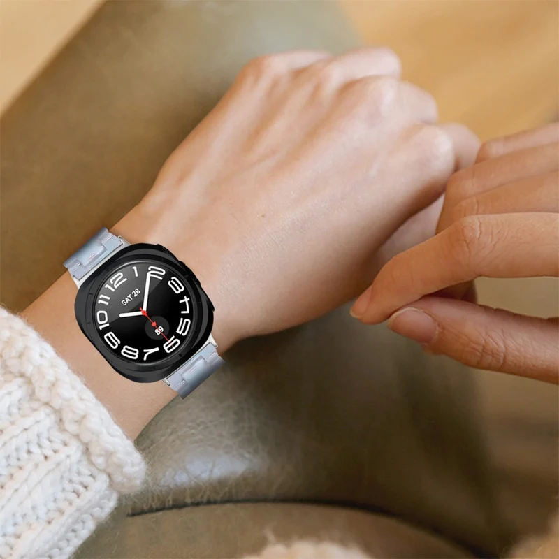 Sehr Robust Samsung Galaxy Watch Ultra 47mm Plastik Armband