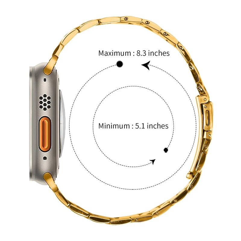 Dauerhaft Apple Smartwatch Metall Universell Armband