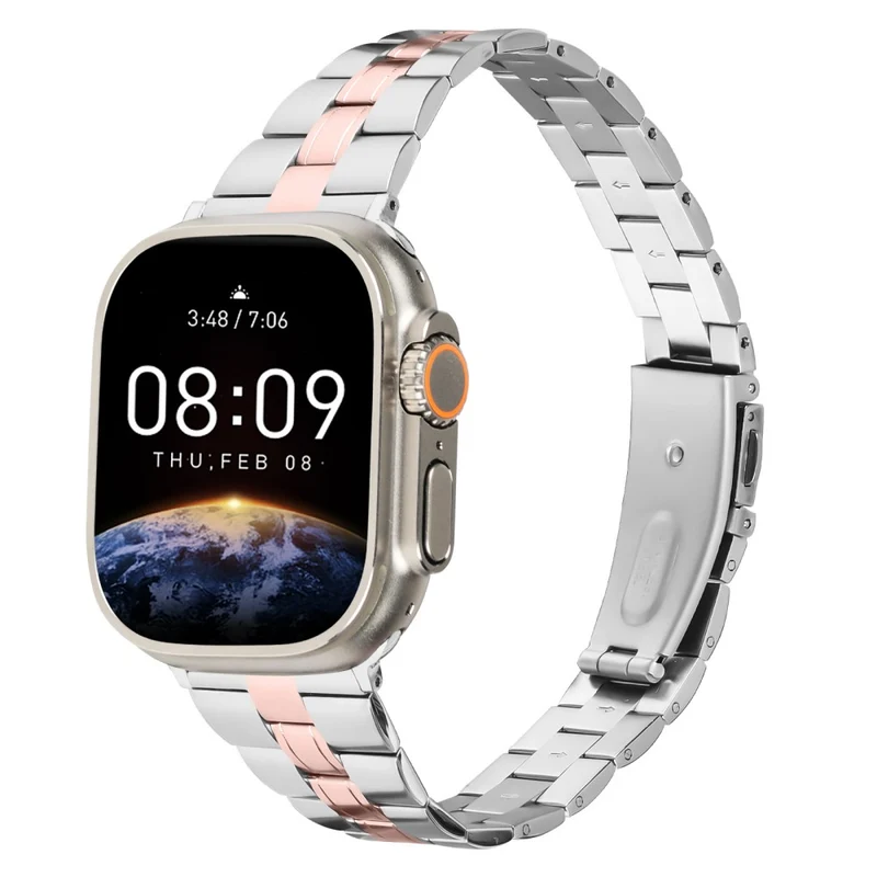Exquisit Apple Smartwatch Metall Universell Armband