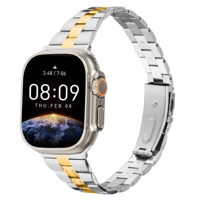Exquisit Apple Smartwatch Metall Universell Armband