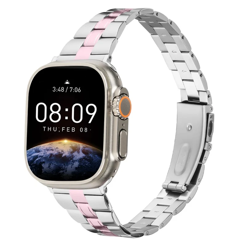 Exquisit Apple Smartwatch Metall Universell Armband