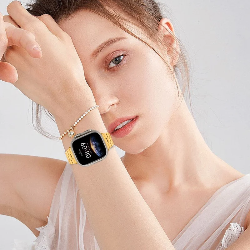 Exquisit Apple Smartwatch Metall Universell Armband