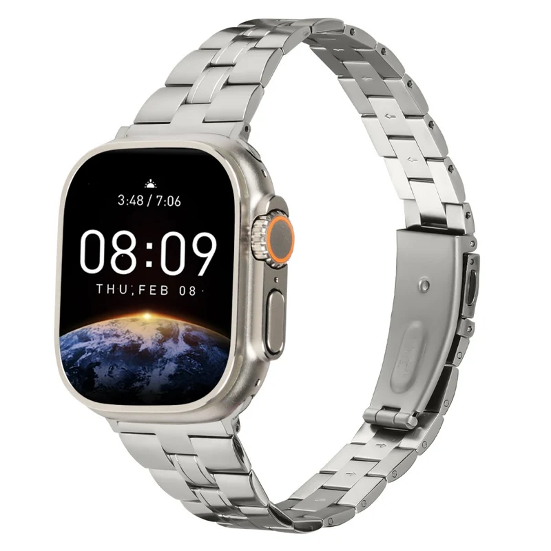 Exquisit Apple Smartwatch Metall Universell Armband
