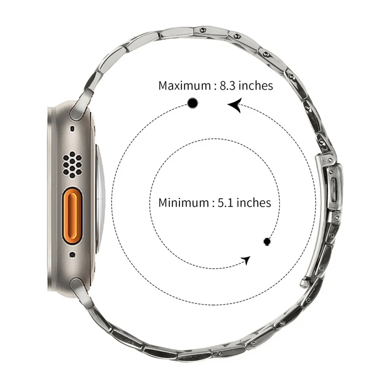 Exquisit Apple Smartwatch Metall Universell Armband