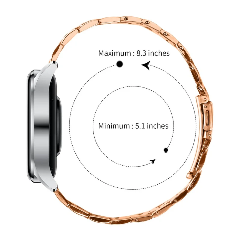 Super Modisch Ticwatch Pro Metall Armband