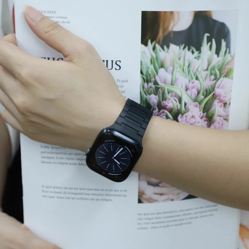 Flexibel Apple Smartwatch Silikon Universell Armband