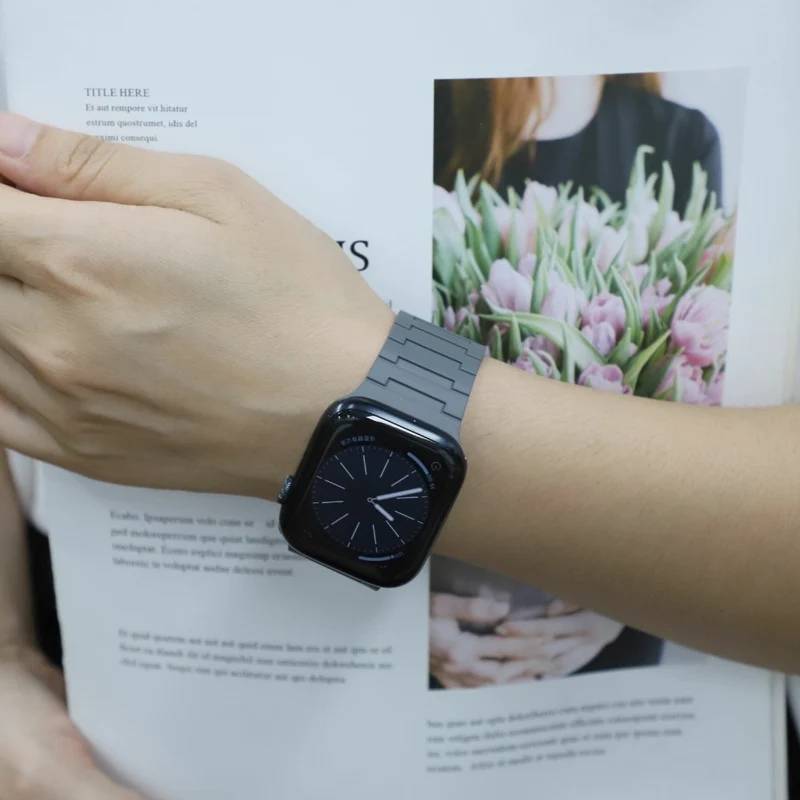 Flexibel Apple Smartwatch Silikon Universell Armband