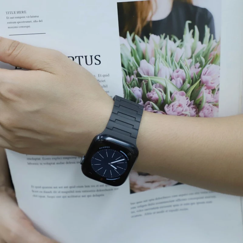 Flexibel Apple Smartwatch Silikon Universell Armband
