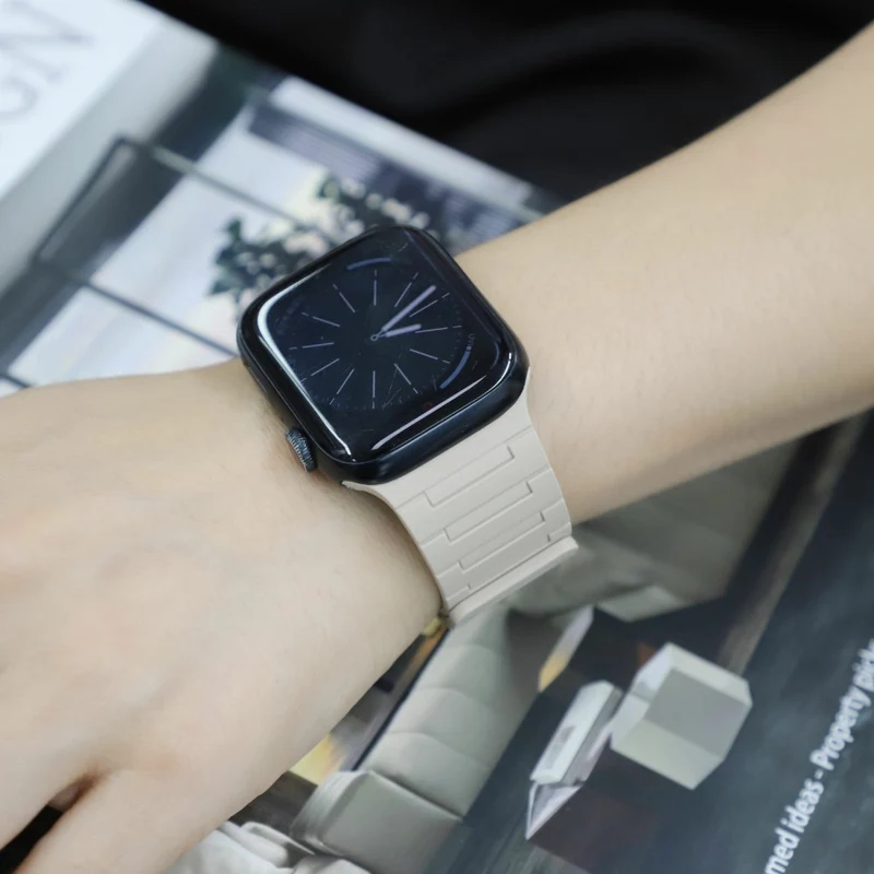 Flexibel Apple Smartwatch Silikon Universell Armband