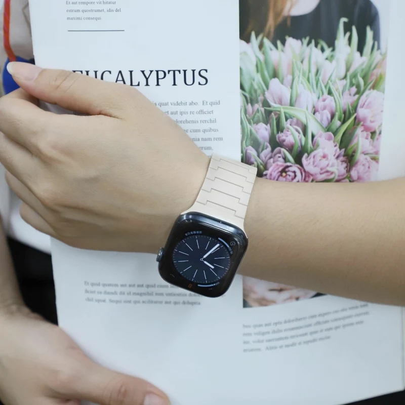 Flexibel Apple Smartwatch Silikon Universell Armband