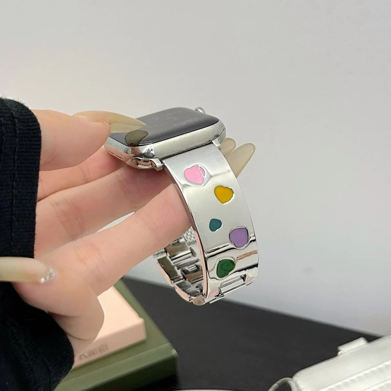 Unglaublich Schön Apple Smartwatch Metall Universell Armband