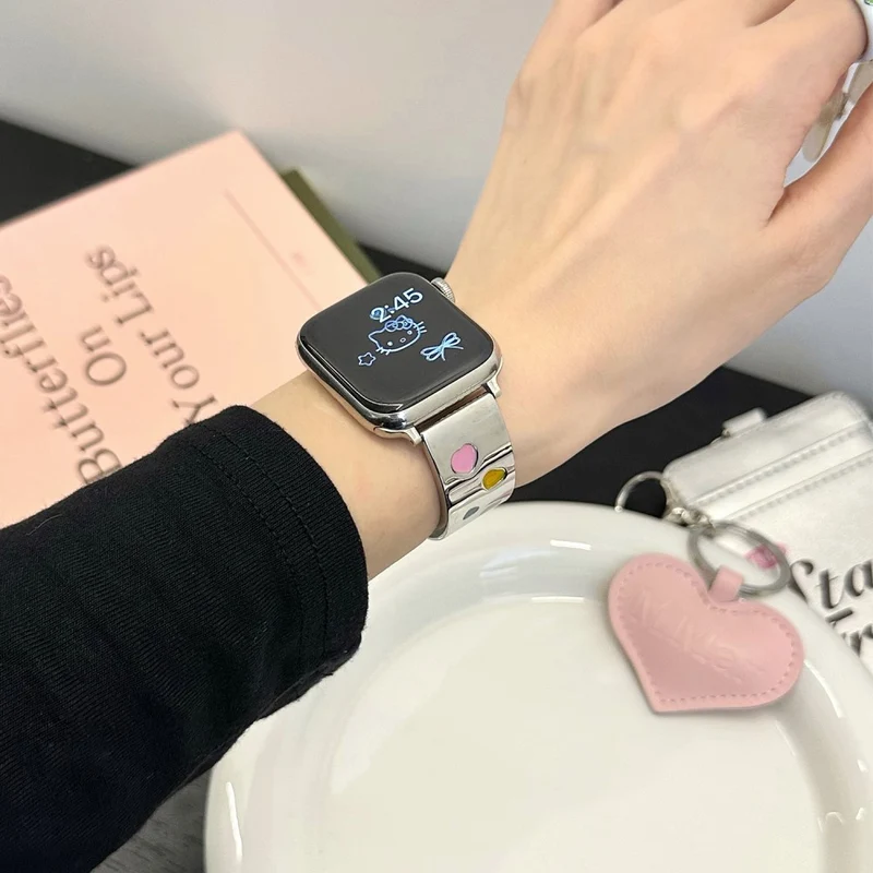 Unglaublich Schön Apple Smartwatch Metall Universell Armband