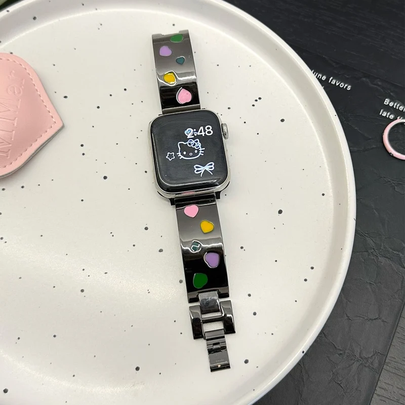 Unglaublich Schön Apple Smartwatch Metall Universell Armband