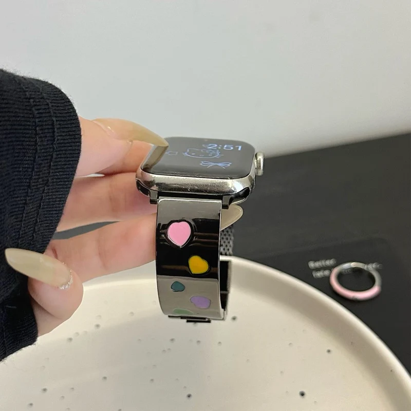Unglaublich Schön Apple Smartwatch Metall Universell Armband