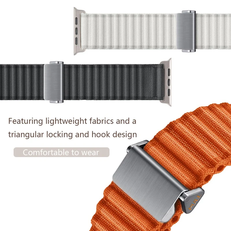 Elegant Apple Smartwatch Nylon Universell Armband