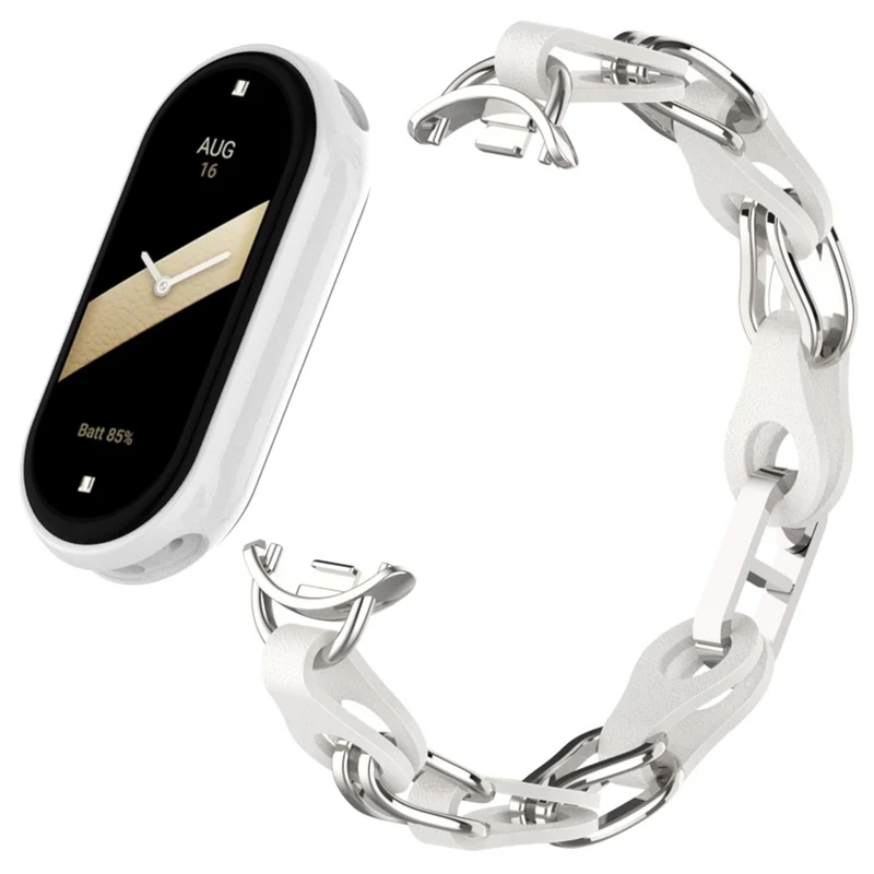 Super Stylisch Xiaomi Mi Band 9 / Xiaomi Smart Band 8 Active Metall Universell Armband