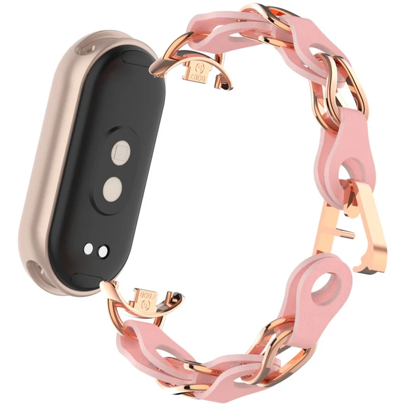 Super Stylisch Xiaomi Mi Band 9 / Xiaomi Smart Band 8 Active Metall Universell Armband