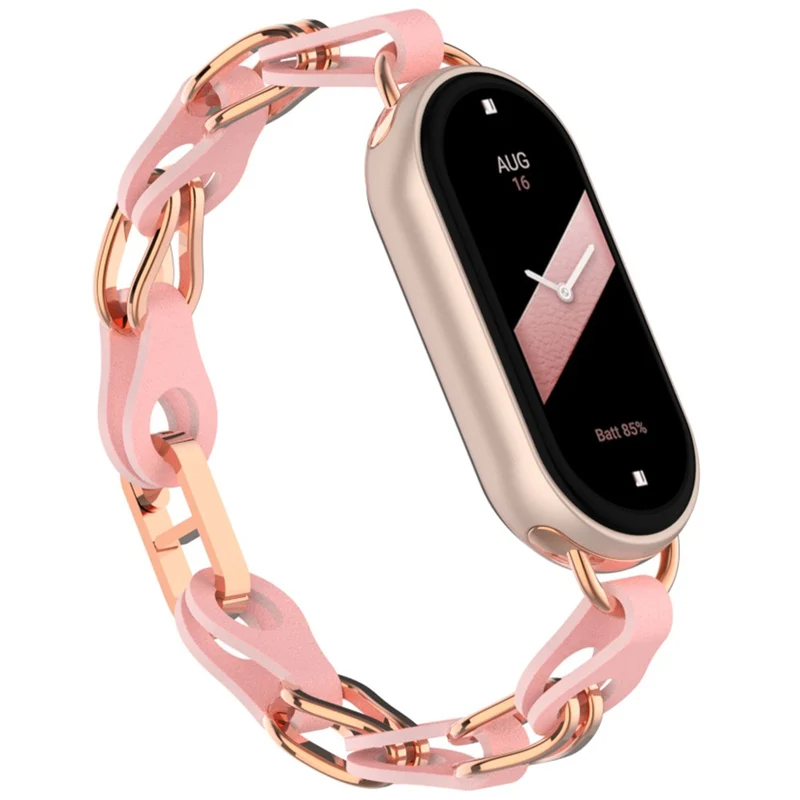 Super Stylisch Xiaomi Mi Band 9 / Xiaomi Smart Band 8 Active Metall Universell Armband