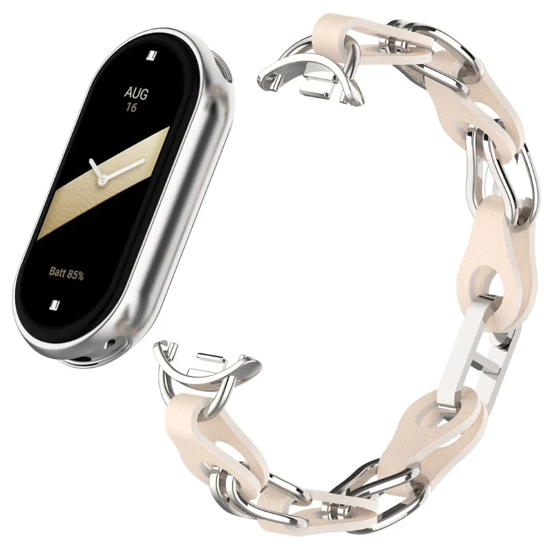 Super Stylisch Xiaomi Mi Band 9 / Xiaomi Smart Band 8 Active Metall Universell Armband